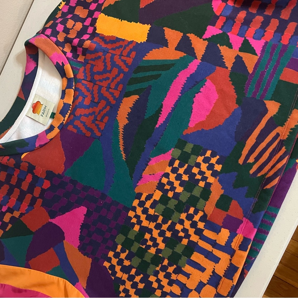 FARM Rio Multicolor Geometric Sweatshirt - Picture 8 of 12